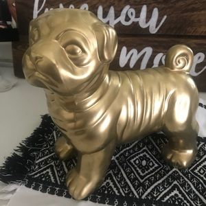 Gold bulldog desk house decor UGA